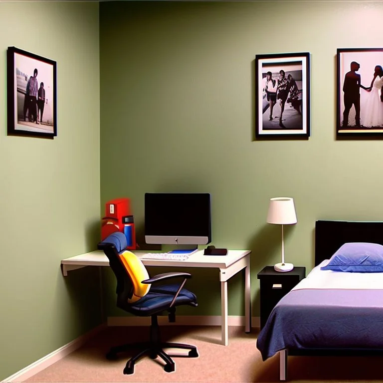 top left corner of a room picture. The right corner is the uploaded picture