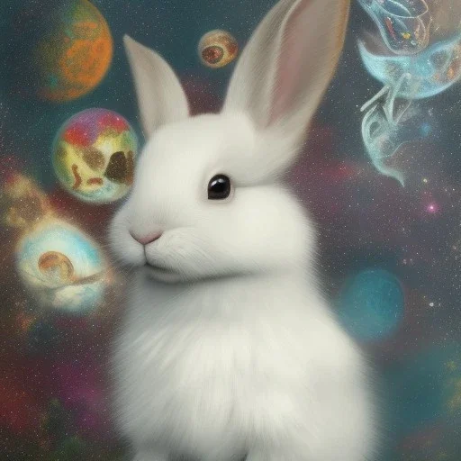 white platinum rabbit with blue third aye and butterfly wings, aboriginal, dot painting, indiginous, dot, mud, dream-time, abstract, dots, natural pigment, extremely sharp detail, finely tuned detail, ultra high definition, 8 k, unreal engine 5, ultra sharp focus, art germ and Paul Lewin and Kehinde Wiley, winter ambiance