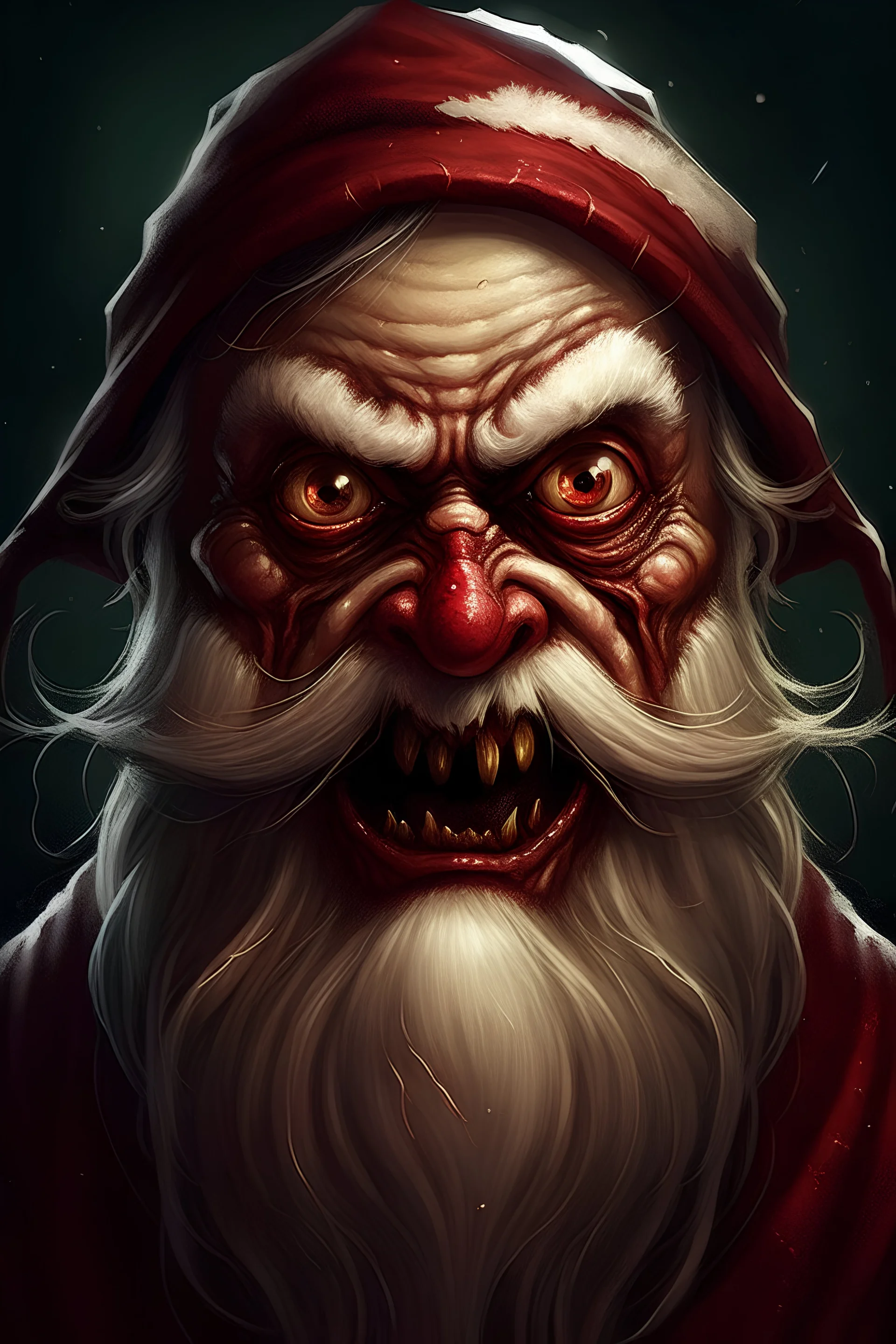 scary santa