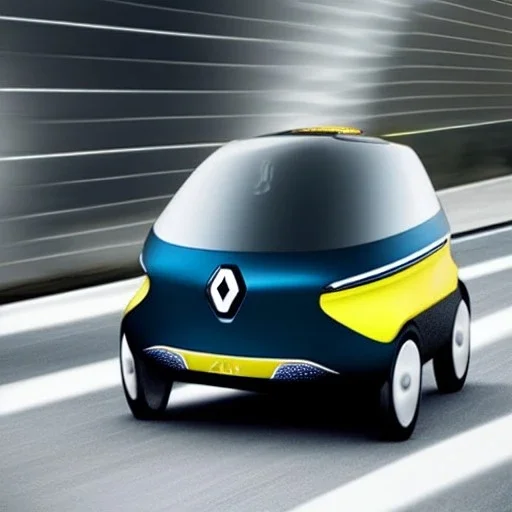 Renault Zoë, hover car, futuristic