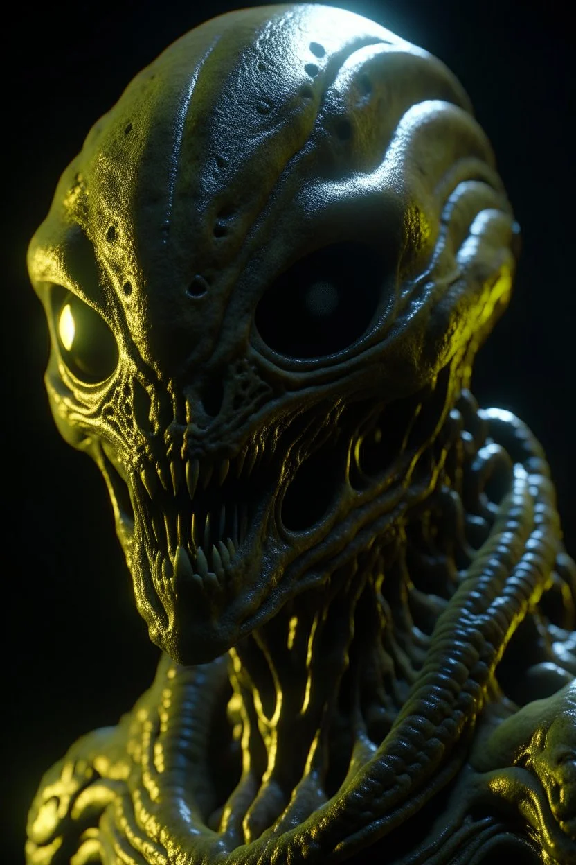 Comet alien ,3d 4k octane render, smooth, sharp focus, highly detailed, unreal engine 5,