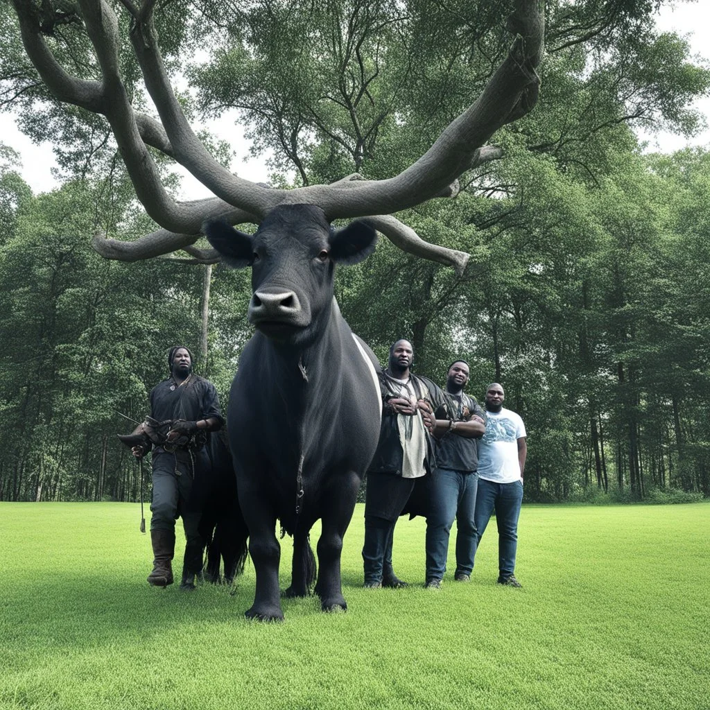 Just me, Fatback, and the crew We doin' it all just for you We're strong as an ox and tall as a tree We can rock you so viciously