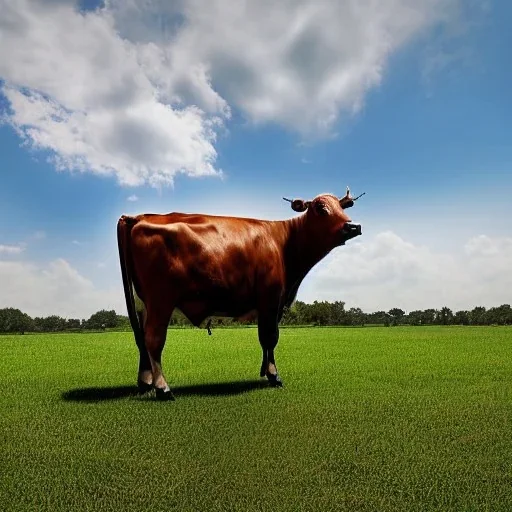 Modern Photograph Presidential Portrait of a Cow