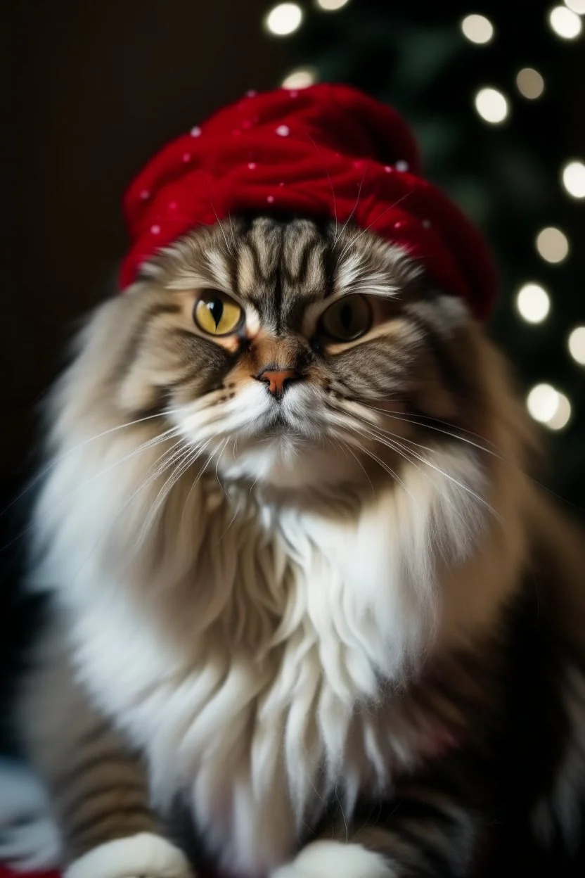 Christmas cat