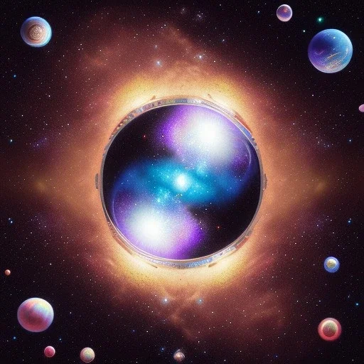 3d cosmos, galaxy Milky Way, jewel, precious stones, shiny, beautiful rich and destroyed planet, detailed yin and yang symbol, shiny, intricate, gorgeous, ultrafine detail, hyperrealism, trending on artstation, sharp focus, intricate details, highly detailed, by greg rutkowski, glowing, glitter, complementary colours