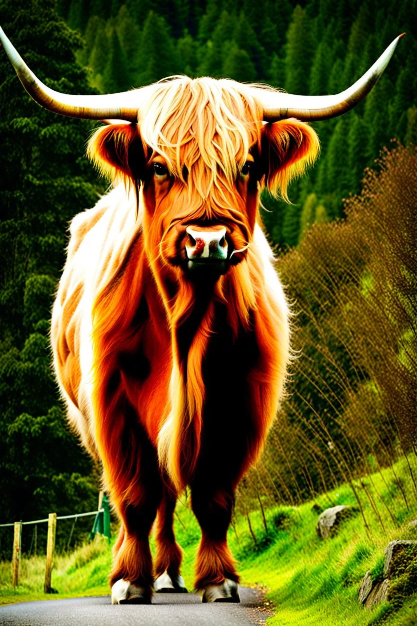 Giant highland cow 怪獣