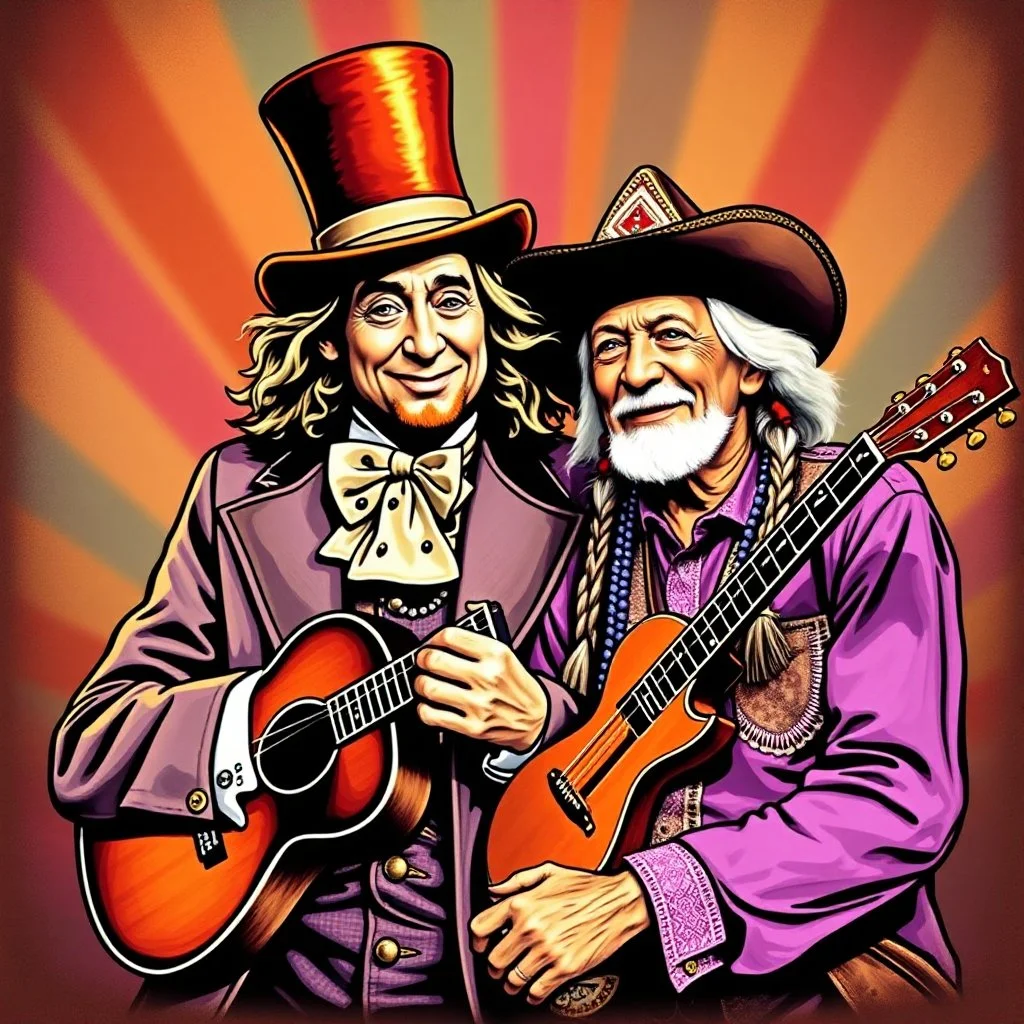 Willy Wonka meets Willie Nelson