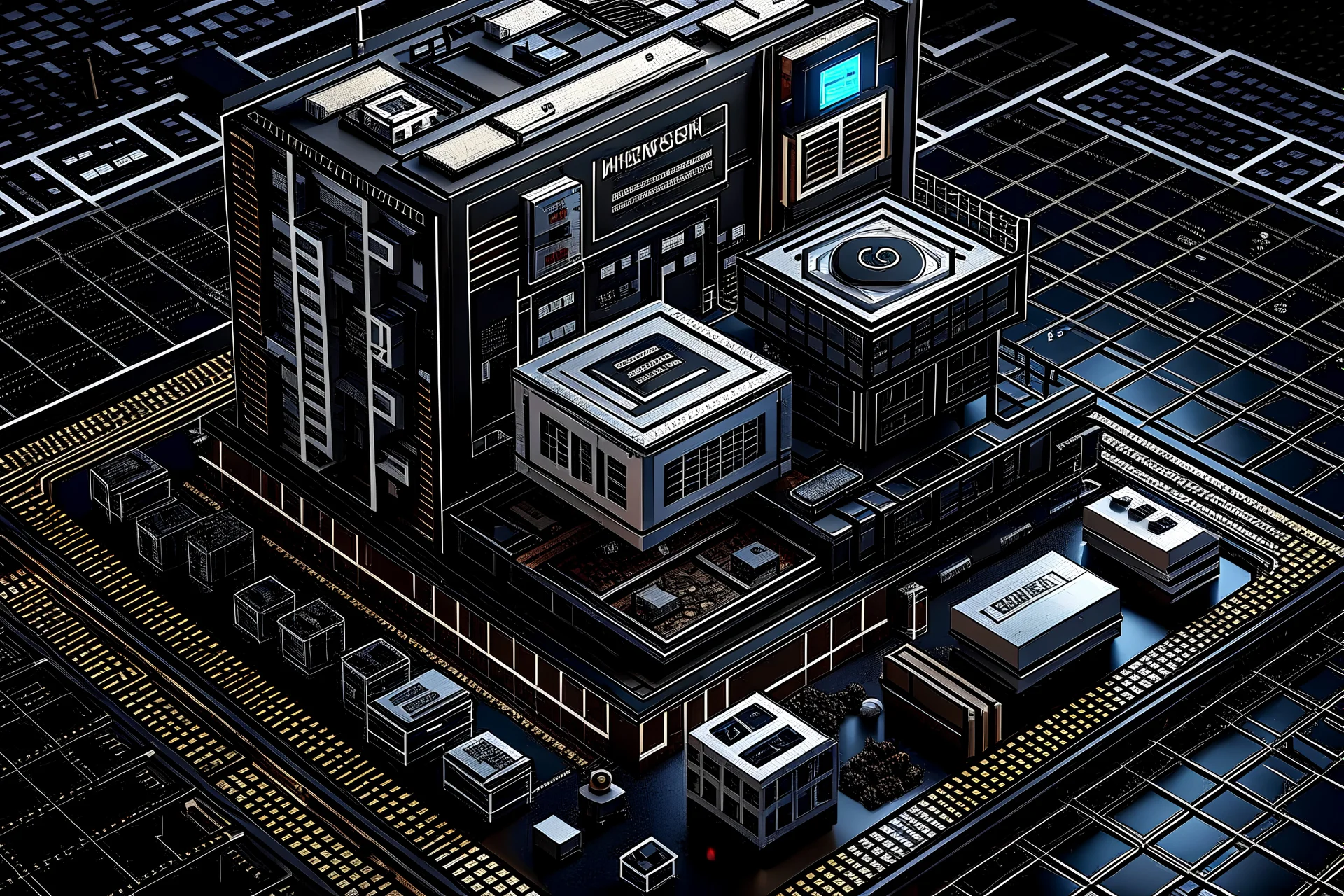 high tec minimalist cookie making space station heritage authentic cyberpunk relic