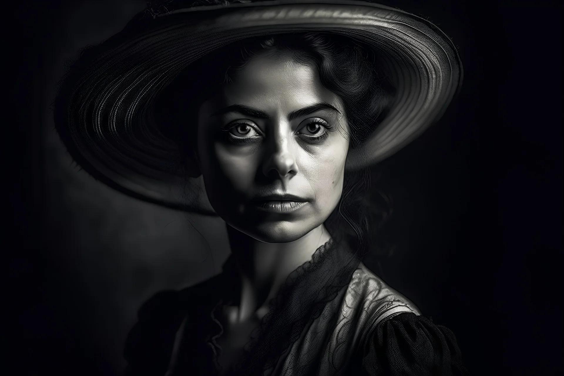 photograph of a woman in the style of the Spanish photographer Paloma Arpa