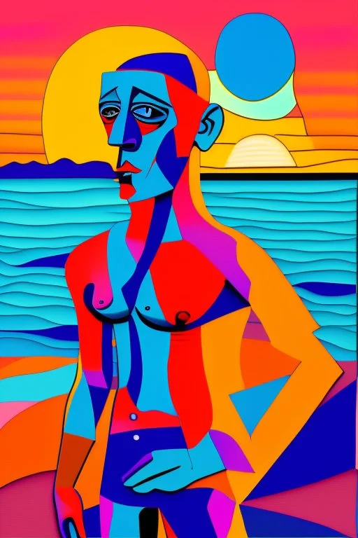 sunset picasso