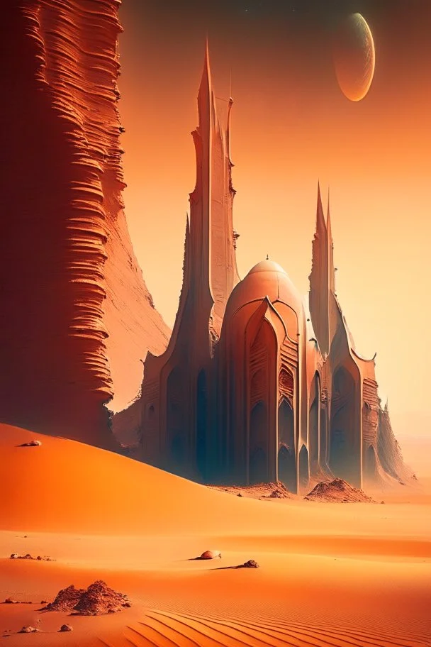 Cathedral on Mars