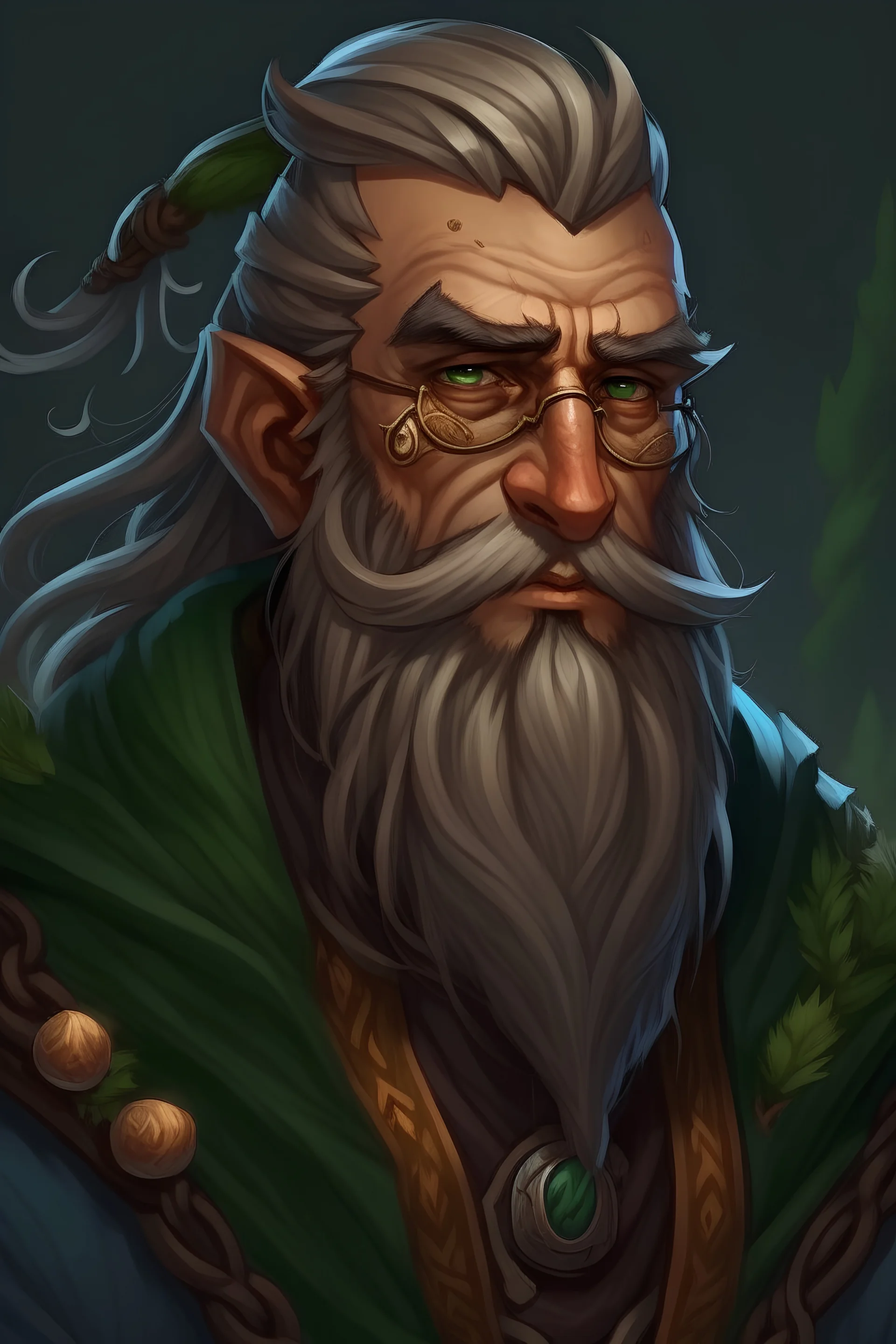 Portraits Druid character male