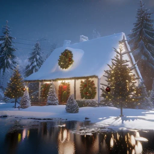 Yılbaşı, unreal engine 5, 8k