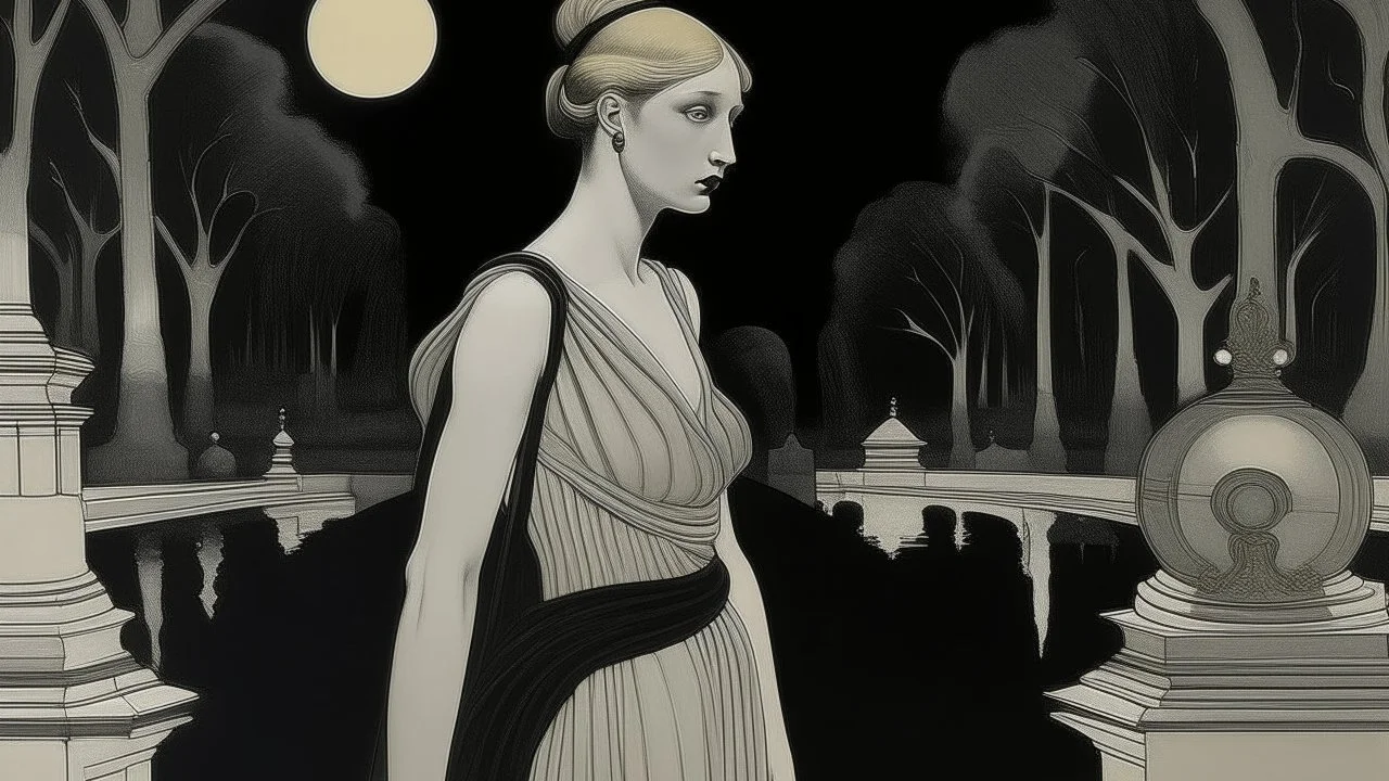 Inspired by Paul Delvaux