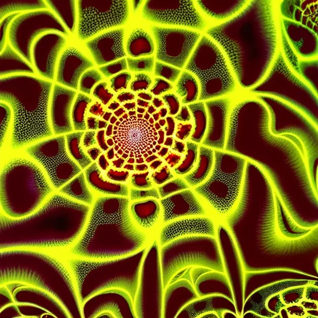 Mushroom fractal