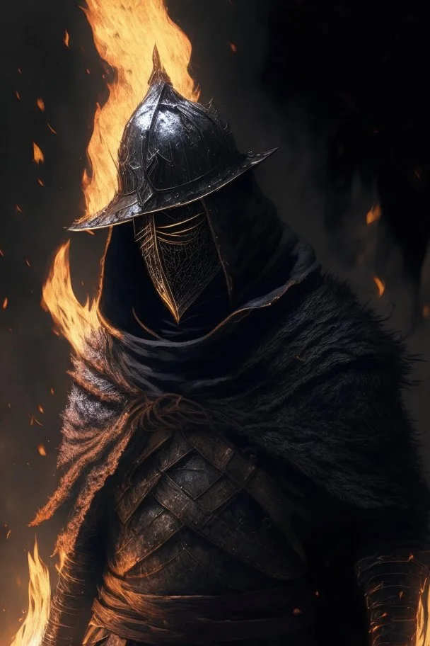 The Fire Keeper in world of the dark souls 3,