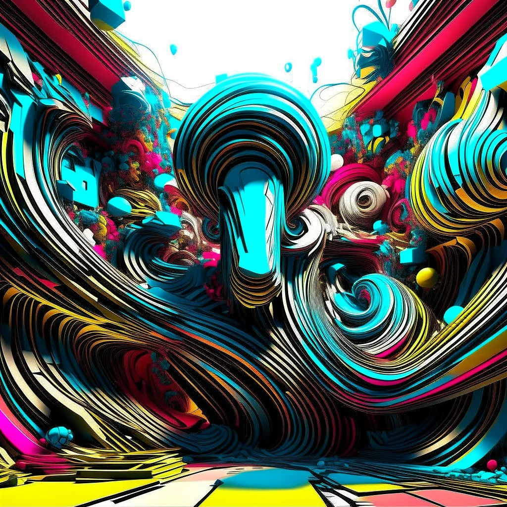 Arte digital clidad ultra, maximalista, 8k 3D