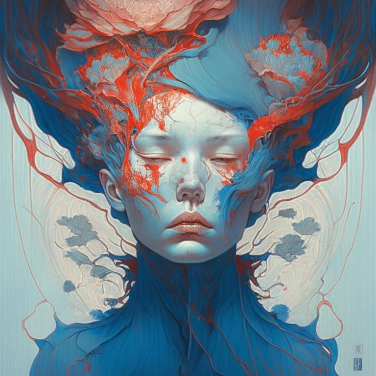 portrait of illussion by james jean