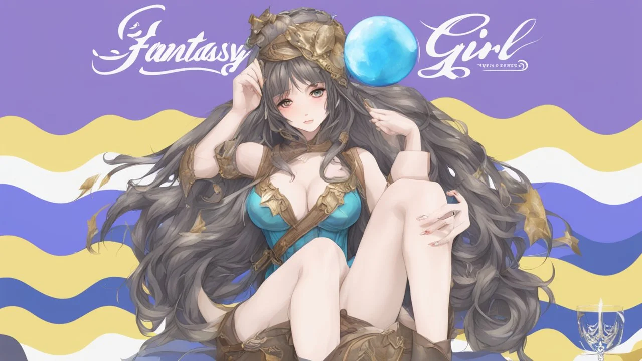 fantasy girl. And ERAZE logo