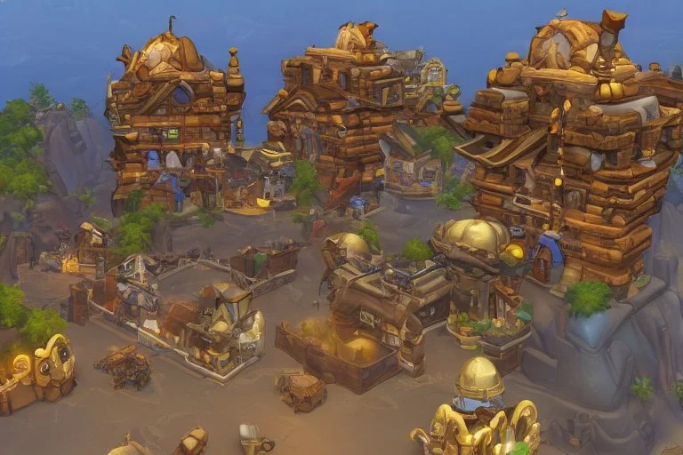 Torchlight 2 architecture gold mine concept in overwatch