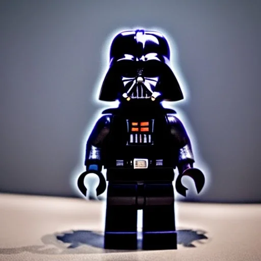 Lego model of Darth vader