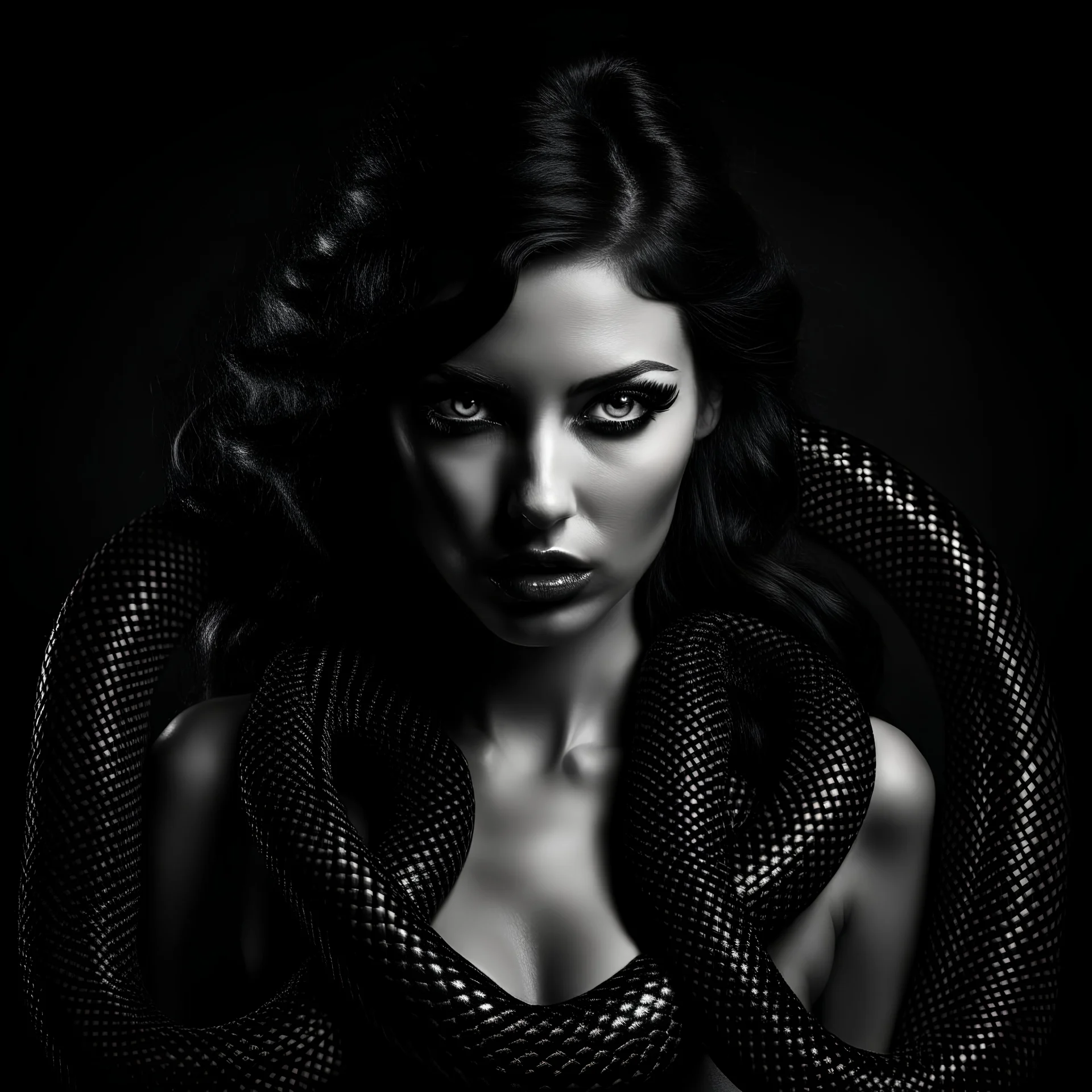 Snake woman dark control