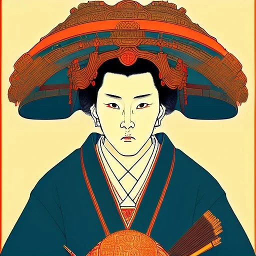 Ukiyo-e Style , future art logo
