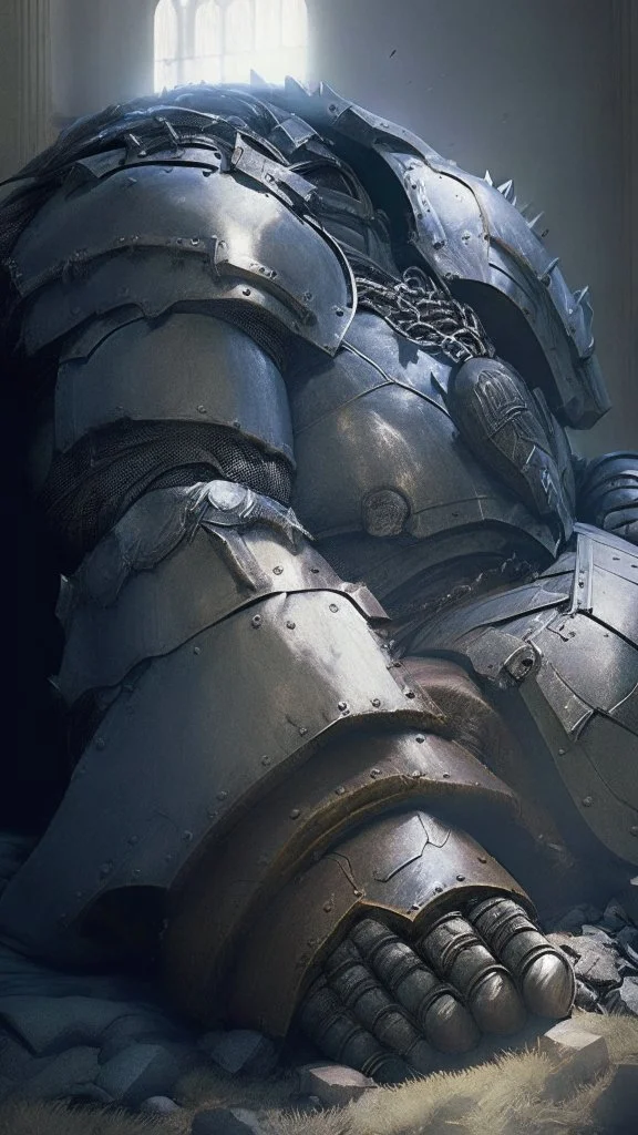 sleeping armored giant