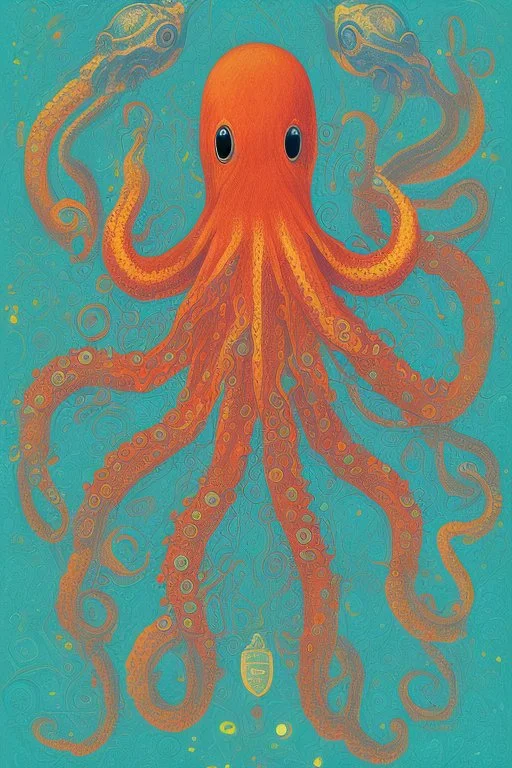 Octopuss naive art