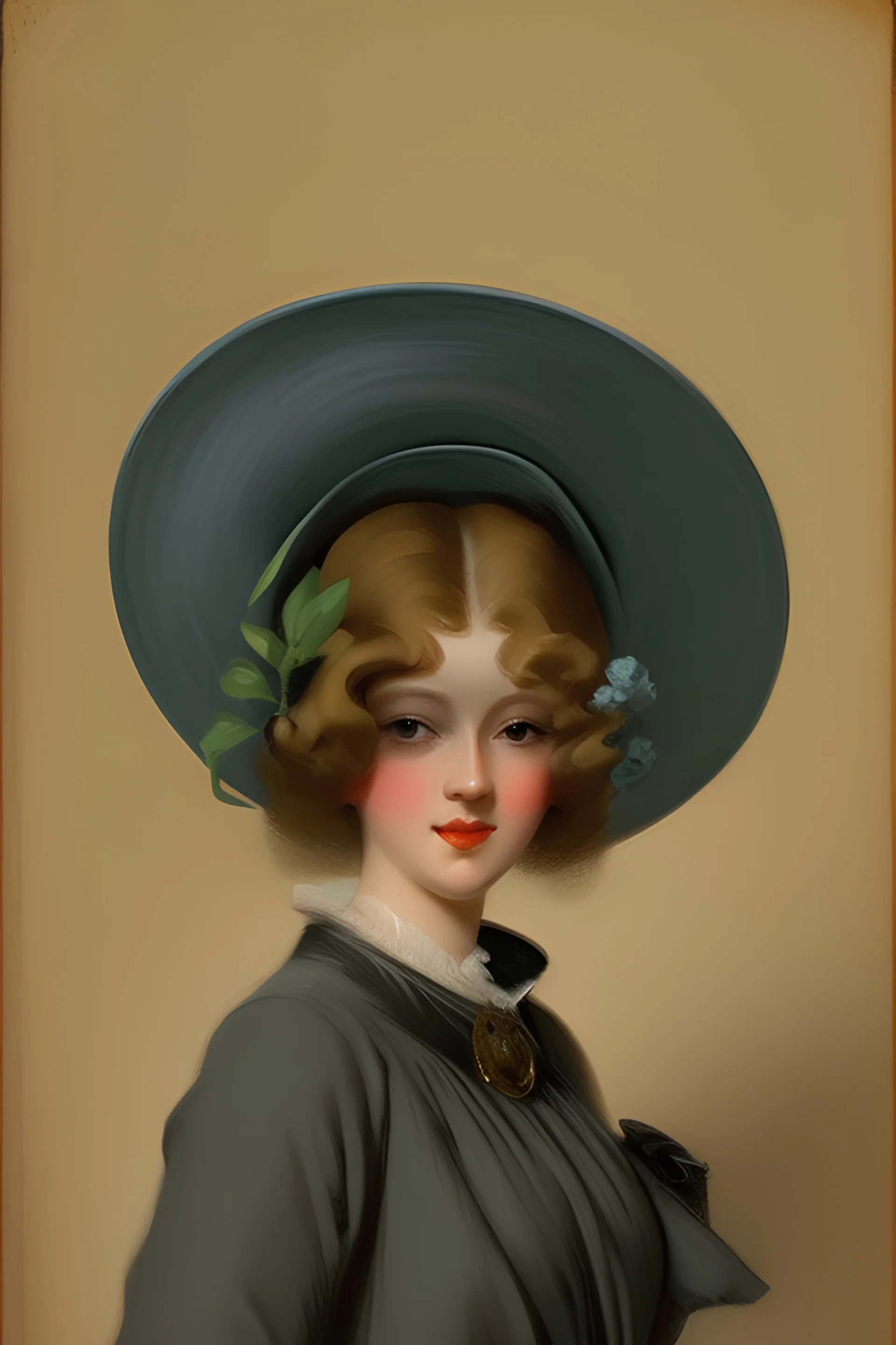 A LADY WITH A HAT