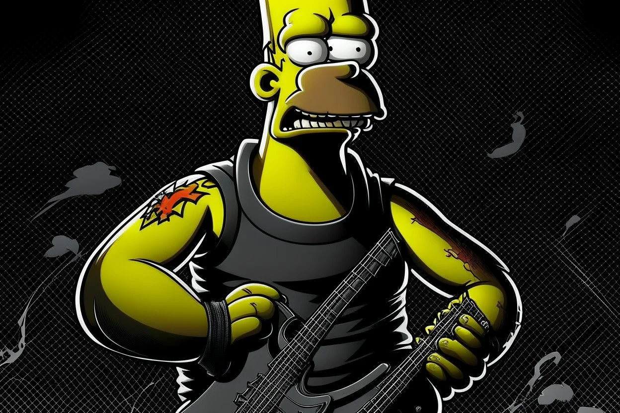 Homer Simpson rap metal