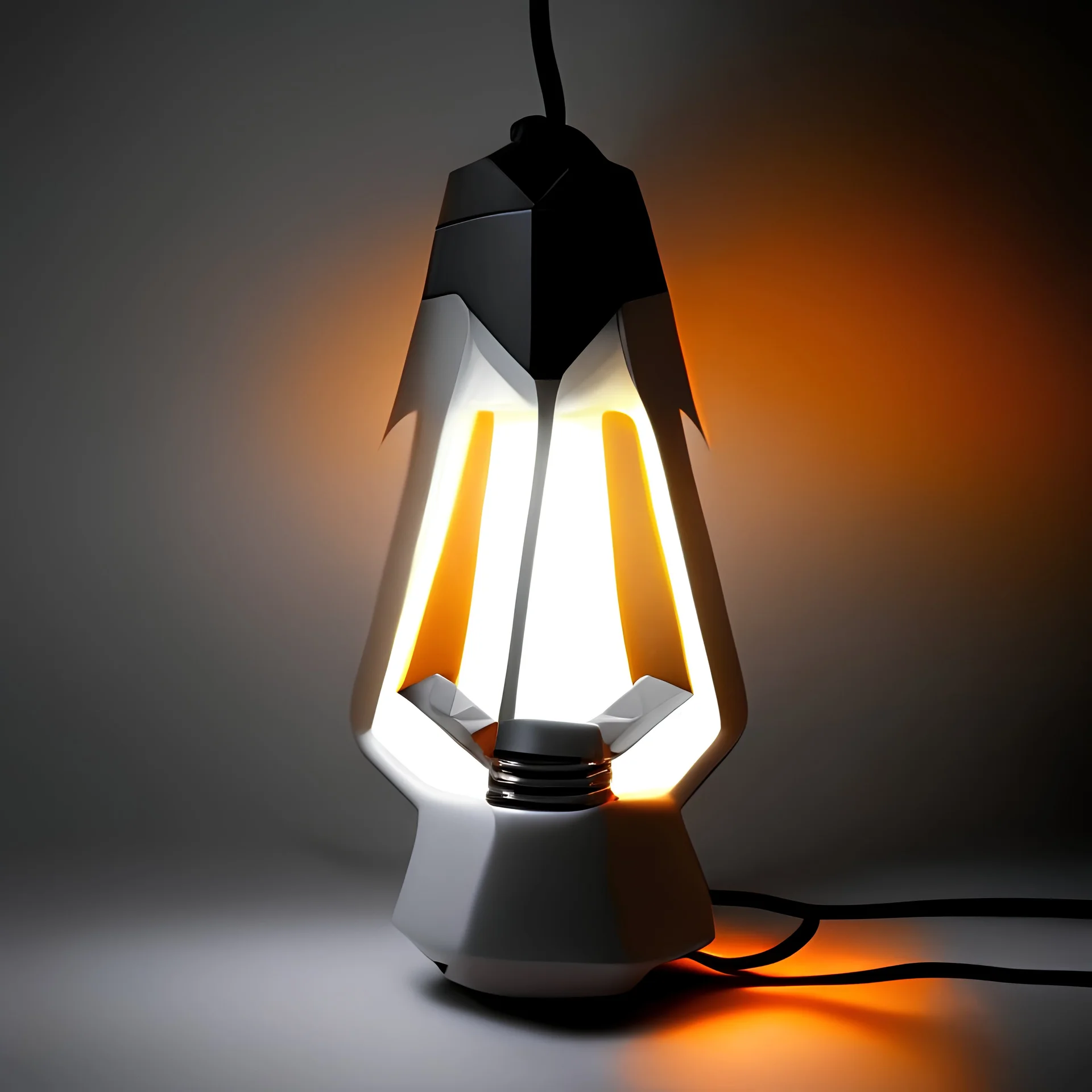 design a light with holder to hold