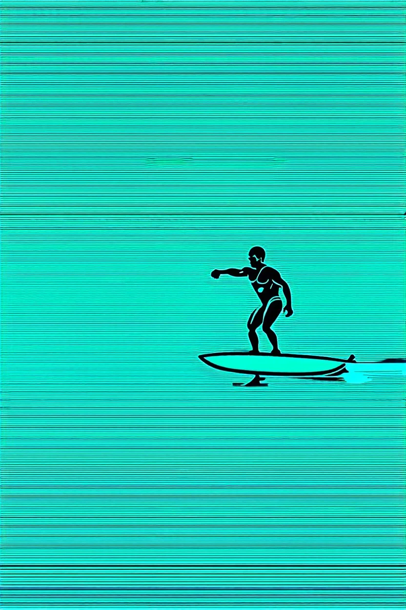 2-d surfer lines