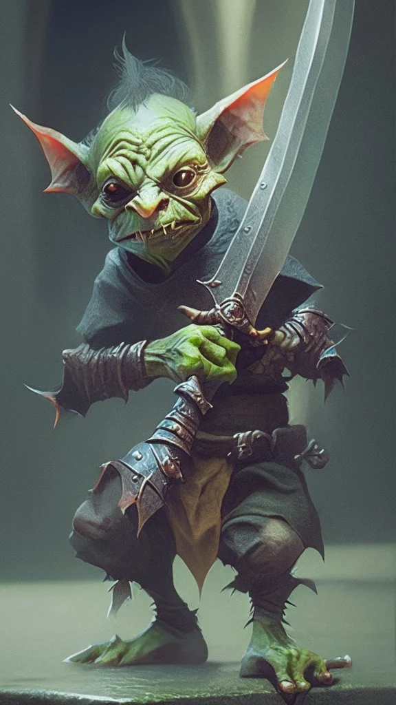 goblin with a sword