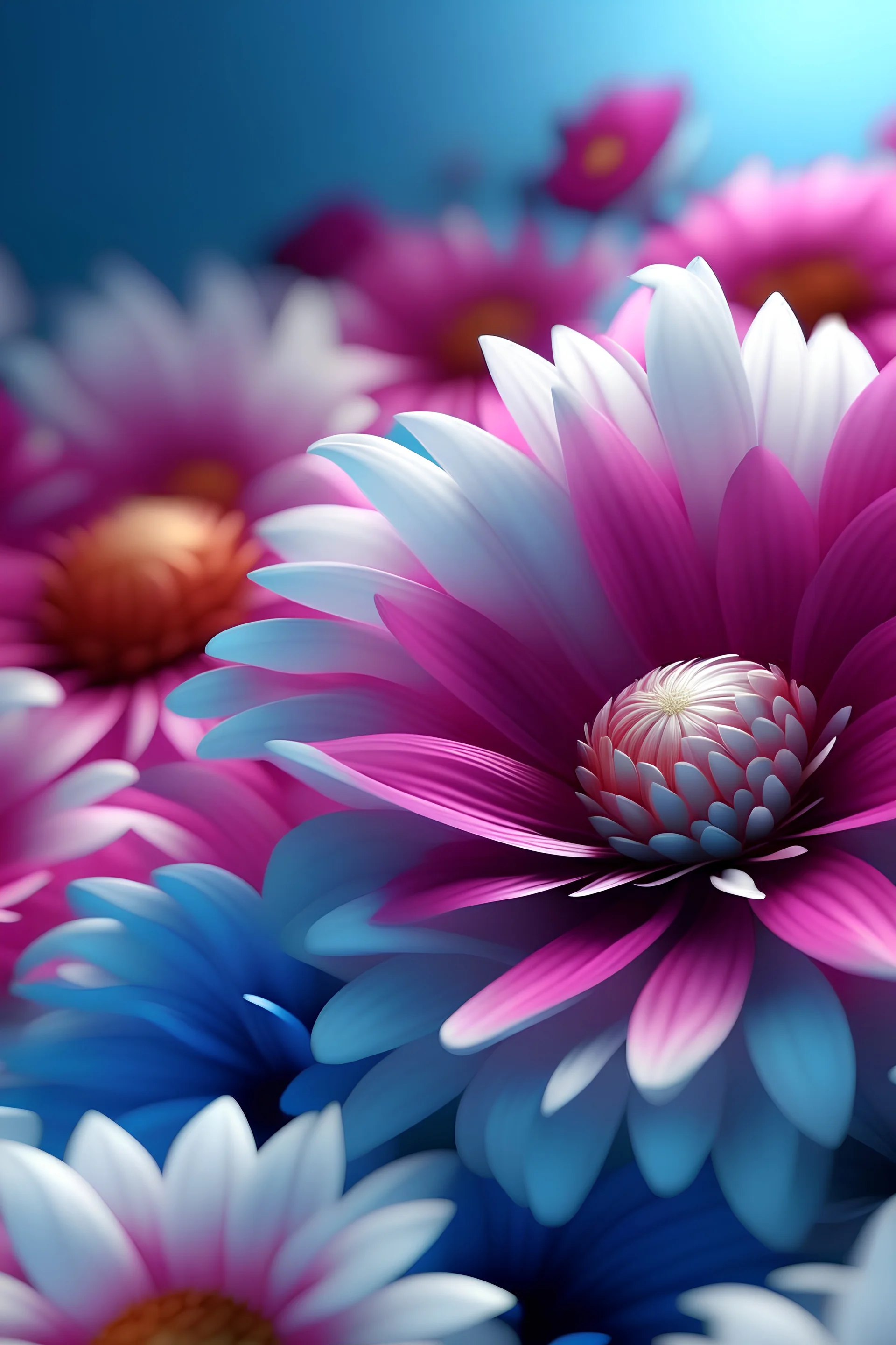 flower background, 4k, photo realistic