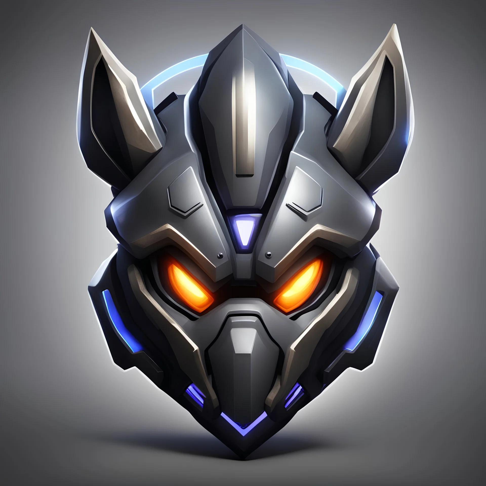 An app icon for Unreal Engine as a protogen