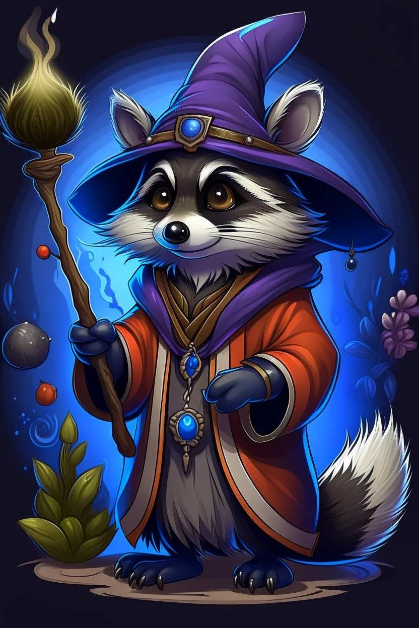 deadly Raccoon wizard