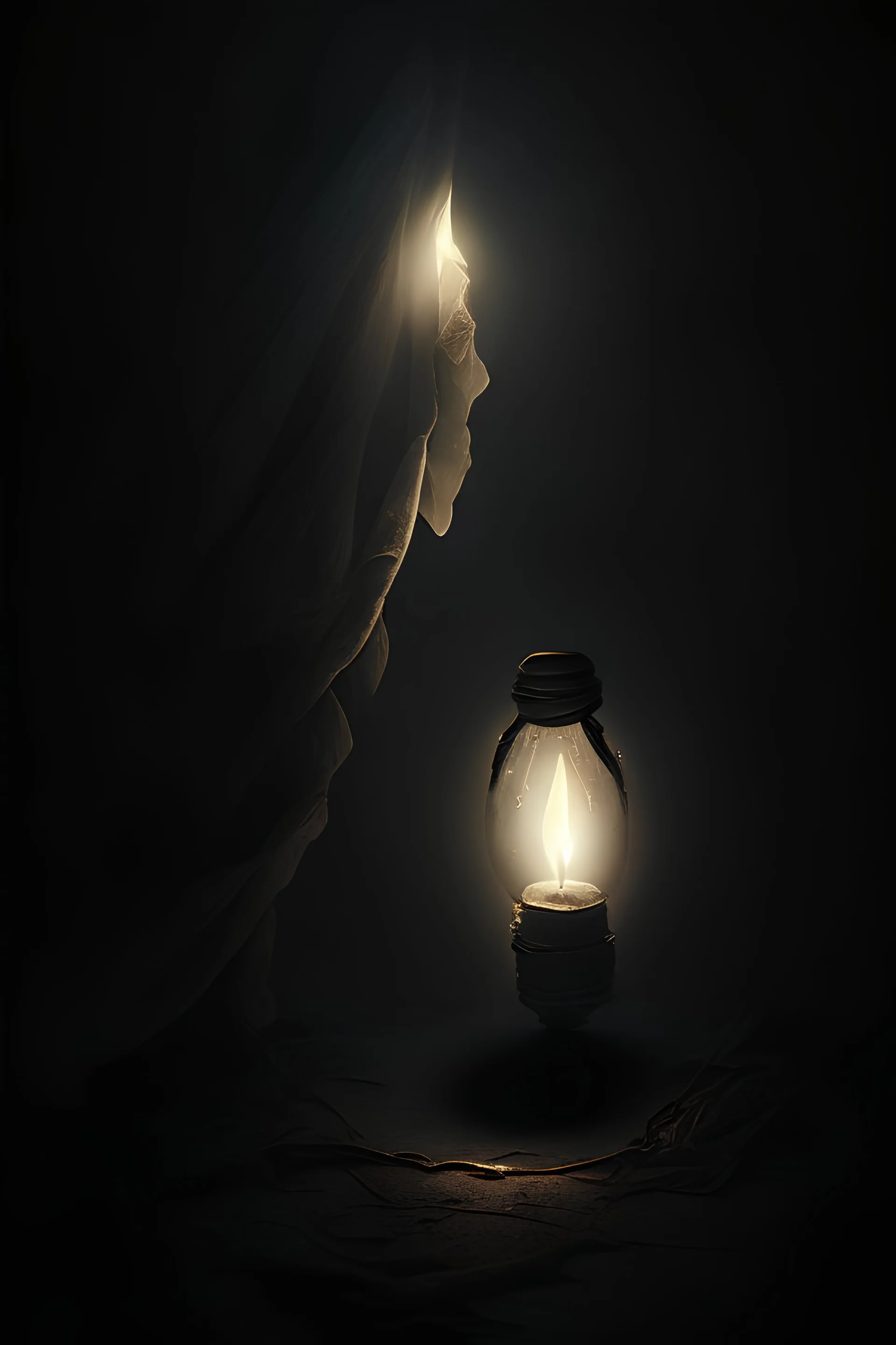 a light withing the darkness