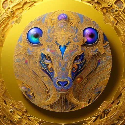 3d animal, jewel, precious stones, shiny, beautiful rich, detailed yin and yang symbol, shiny, intricate, gorgeous, ultrafine detail, hyperrealism, trending on artstation, sharp focus, intricate details, highly detailed, glowing, glitter, complementary colours