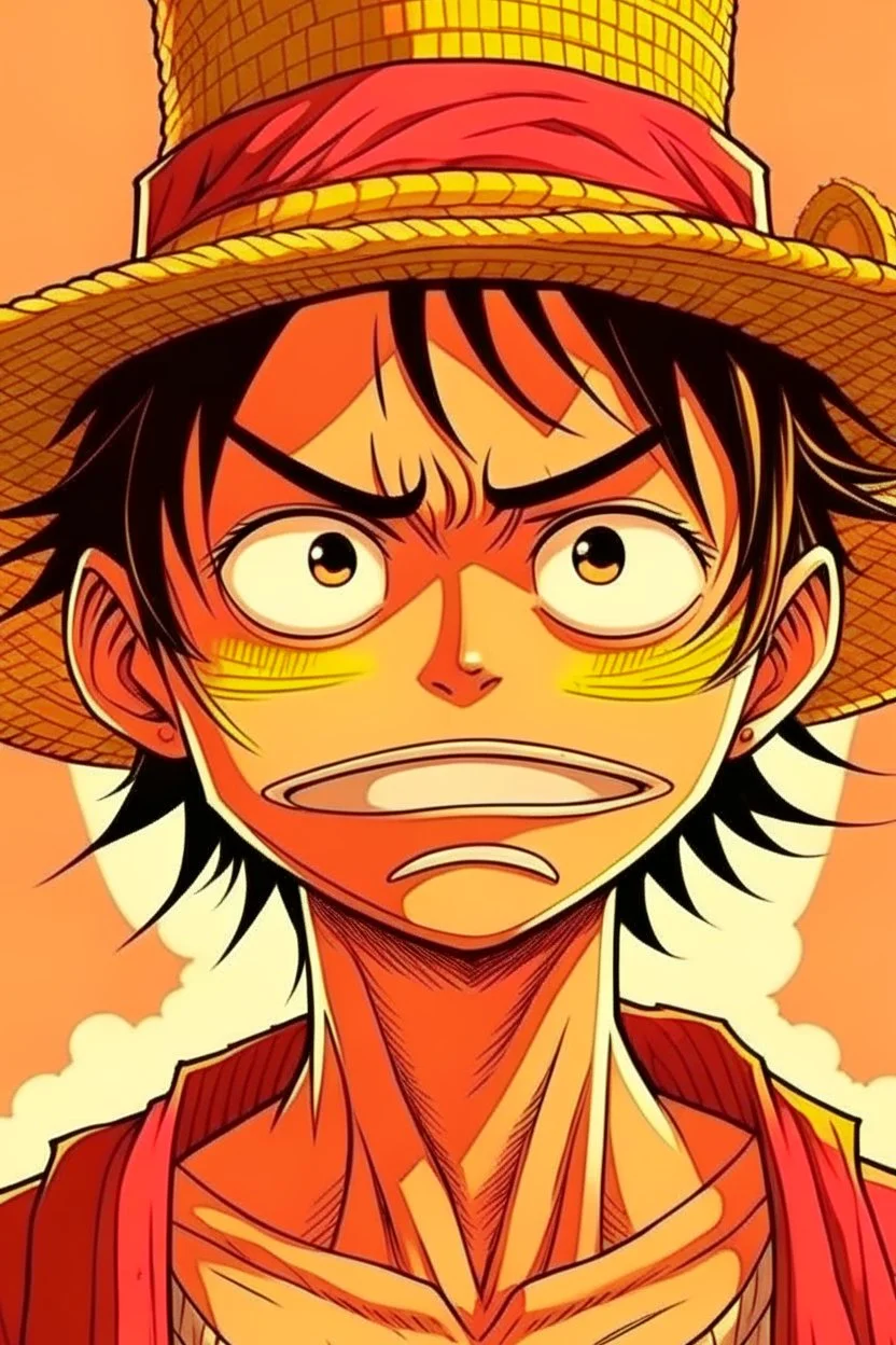 straw hat luffy as caption jack sparrow