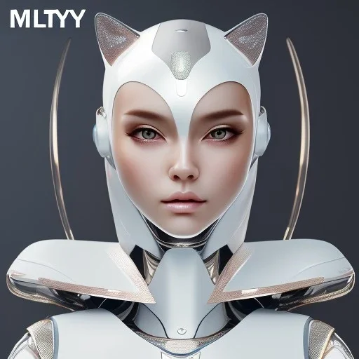 beautiful smooth realistic Japanese cat woman robot body with long legs, cat aye, extremely sharp detail, finely tuned detail, ultra high definition, 8 k, unreal engine 5, ultra sharp focus, accurate wings