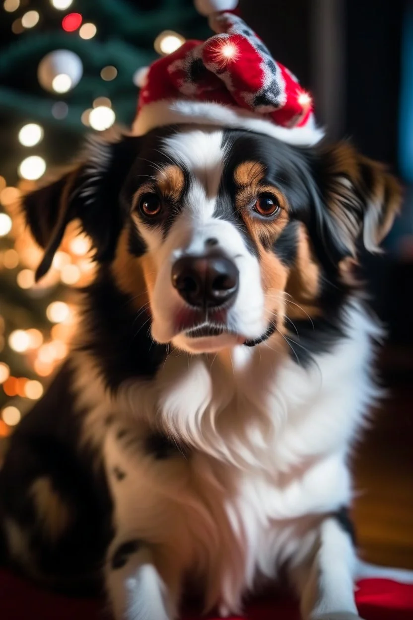 Christmas dog