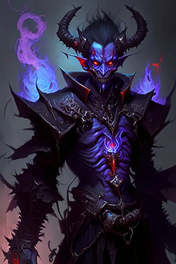 dark demon monster humanoid artificer mage