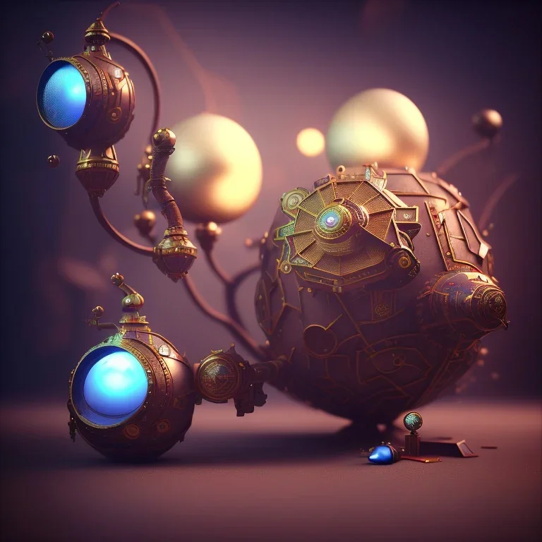 3D triangle, steampunk, unreal 5, octane render, cinema4d, dynamic lighting, dramatic lighting, 4k, redshift render, highly detailed, hyper realistic,center camera