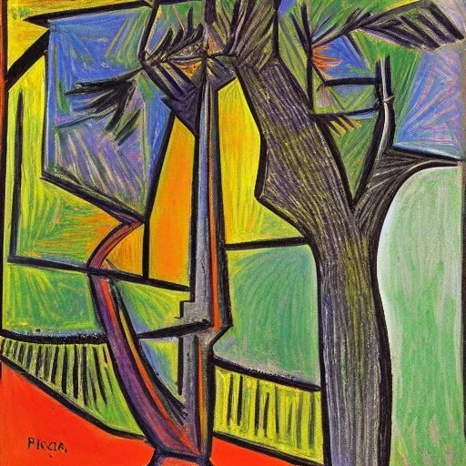 Street tree by picasso