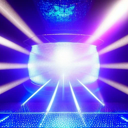 1990s club music, rave album art, metallic, iridescent, holographic, bokeh, lens flair, gaussian blur light spot, sparkles, fun, cute, 3d rendering blender, abstract, vinyl, music, electronic, dance music, alternative, futuristic, fun, primary colors. 8k, HD, unreal engine, blender, fisheye, pinball, bright white