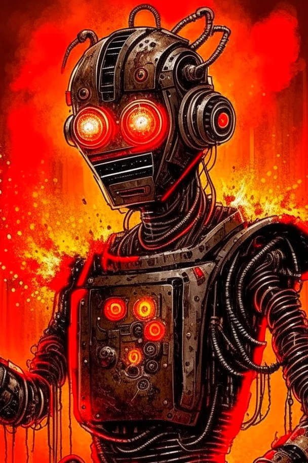 Firestarter, radio host, metal music, robot, you know what I mean?