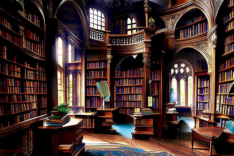 castle library