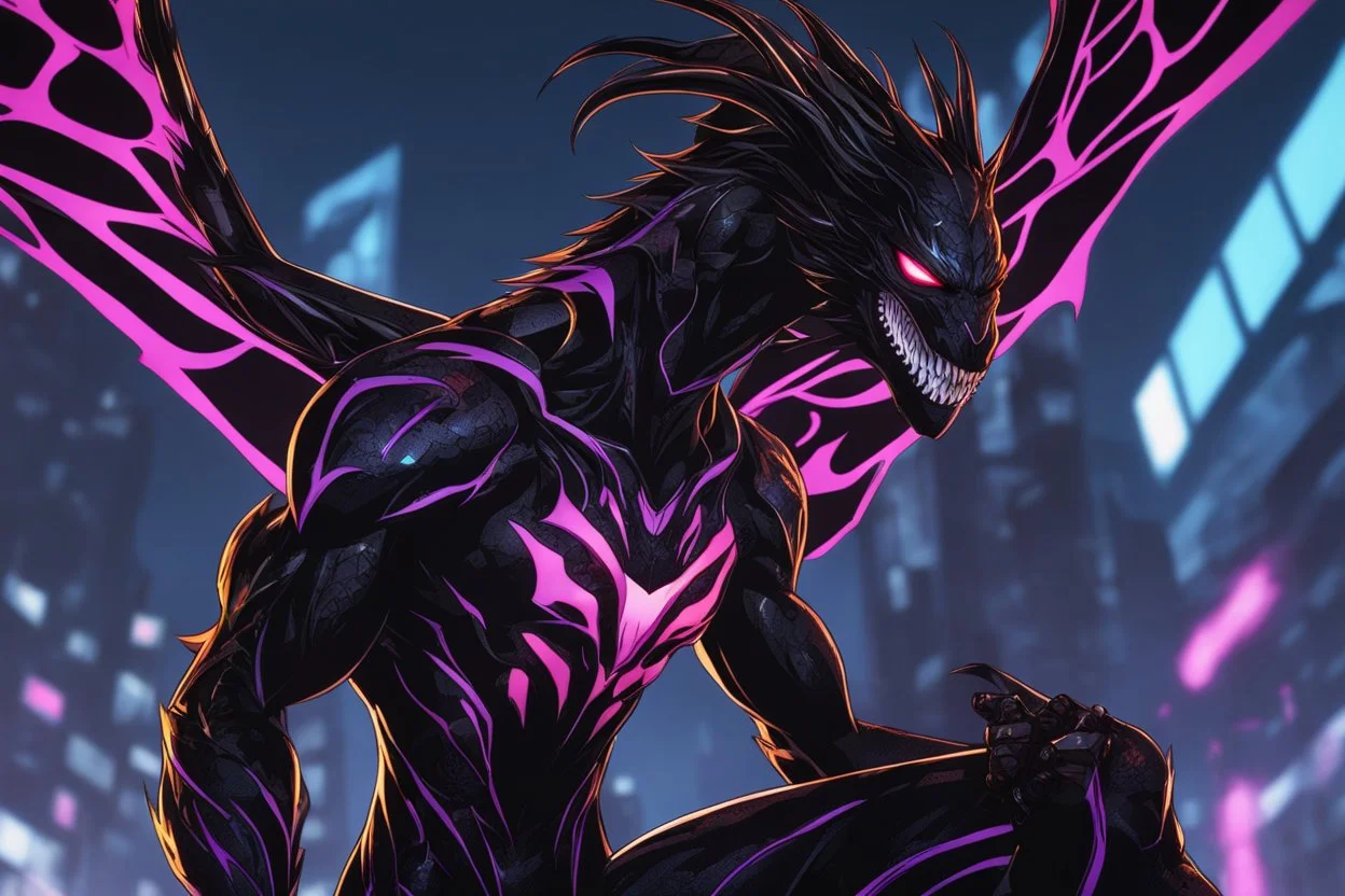 Miles in 8k solo leveling shadow artstyle, Crystal and Symbiote them, neon effect , dragon tattoos, close picture, full body, apocalypse, intricate details, highly detailed, high details, detailed portrait, masterpiece,ultra detailed, ultra quality