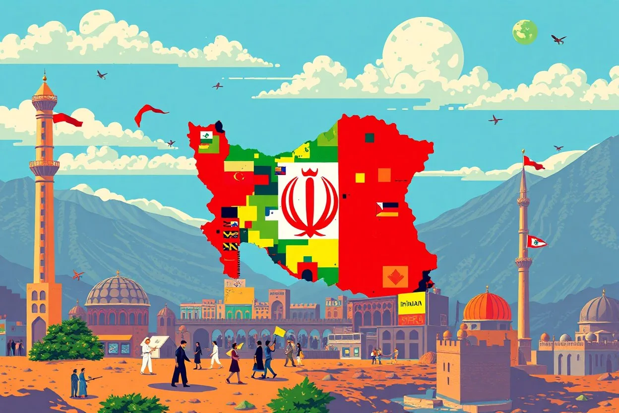 pop art pixels Iran - the great game Iran’s history is a patchwork of empires, invasions, cultural renaissances,